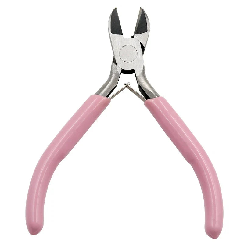 End Cutting Wire Pliers | Jewelry Making Tool Set with Bent Handle