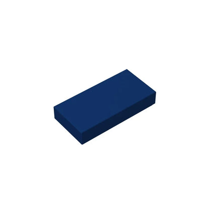 Gobricks GDS-566 Tile 1 x 2 with Groove | Compatible Building Block