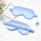 Women Imitated Silk Sleep Eye Mask | Portable Travel Blindfold for Restful Sleep
