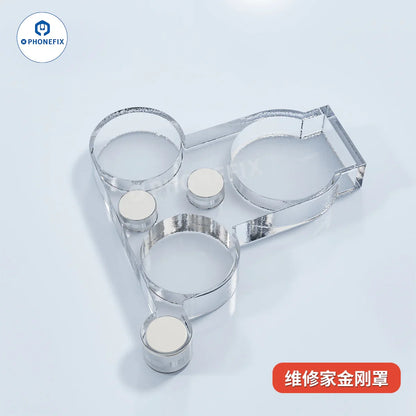YCS Camera Lens Cover Magnetic Protector | For iPhone 16/15/14/13 Rear Camera Repair Shield
