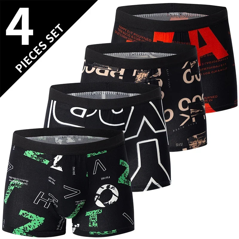4-piece men's Boxer Shorts underwear