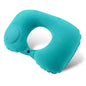 U-Shape Inflatable Travel Pillow | Portable Neck Support for Flight and Commute