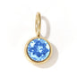12 Color Birthstone Pendant Month Zirconia for Necklace Color Stone DIY Charms Accessories Birthday Gift Jewelry