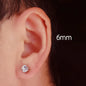 Magnetic Stud Earrings for Men and Women | Non Pierced Crystal Clip On Earrings