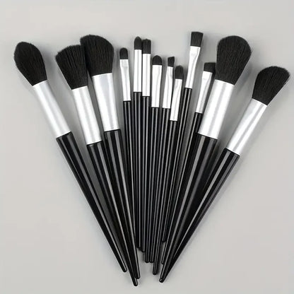 13-Piece Makeup Brush Set | Soft Fluffy Foundation Blush Highlighter Brush Kit