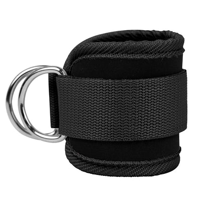 Ankle Strap for Cable Machine | Adjustable D Ring Leg Workout Cuff