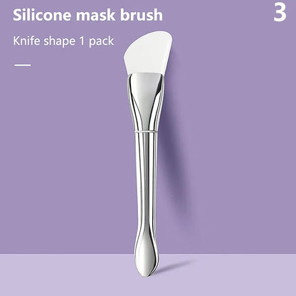 Silicone Facial Mask Brush | Soft Silicone Applicator for Face Mask