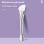 Silicone Facial Mask Brush | Soft Silicone Applicator for Face Mask