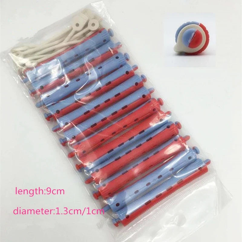 12pcs Heatless Hair Curler Set | No Heat Soft Flexi Rods for Natural Curls