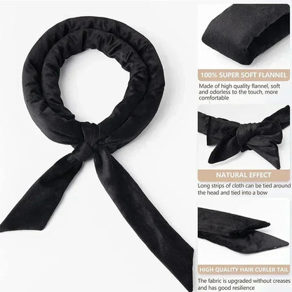 Heatless Curling Rod Headband | No Heat Hair Curler for Soft Waves
