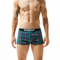 SEOBEAN Classic Plaid Mens Boxer Shorts 100% Cotton Underwear Boxershorts
