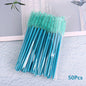 Disposable Eyelash Brushes 50 Pack | Mascara Wands Applicator Spoolies for Lash Extensions