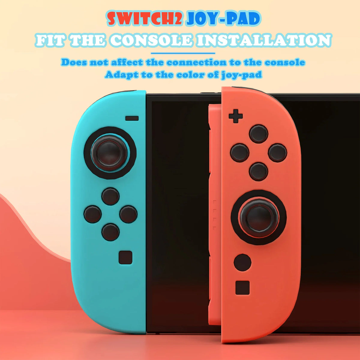 1set Handle Silicone Case for Switch 2 Grip Shell | Nintendo Switch 2 Controller Replacement