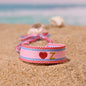 Handwoven Initial Letter Bracelet | Personalized Friendship Gift for Women