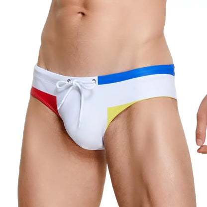 SEOBEAN Men's Swimwear Bikini Swimming Trunks