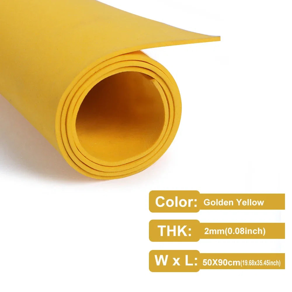 2mm Thick Multicolor EVA Foam Paper Sheet | 50x90cm DIY Craft Foam