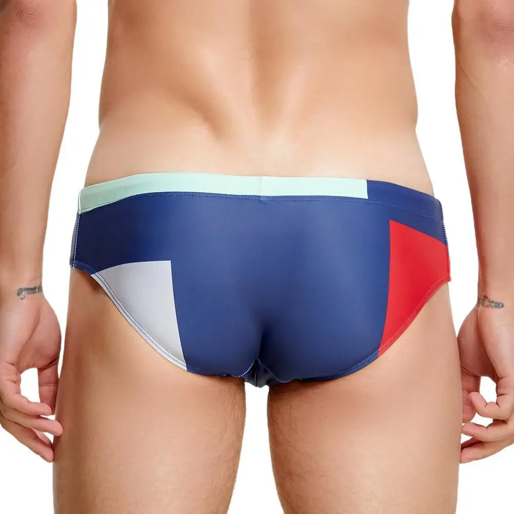 SEOBEAN Men's Swimwear Bikini Swimming Trunks