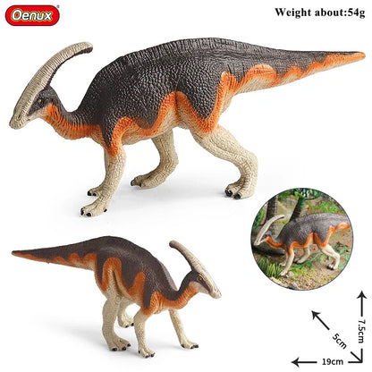 Oenux Jurassic Dinosaurs Action Figures Set | 5 Realistic PVC Models Collection Toy