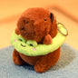 Capybara Plush Keychain | Cartoon Bag Pendant and Car Keyring
