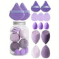 12/14Pcs Makeup Sponge Set | Cosmetic Blender Beauty Eggs and Foundation Puffs