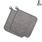 Thickened Cotton Square Placemat | Heat Resistant Table Mat for Dining Table