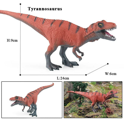 Oenux Dinosaurs World Action Figures | Savage Jurassic Indominus Rex Spinosaurus Triceratops Collection