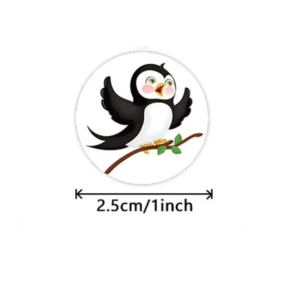 Teacher Reward Stickers for Kids | 100-500pcs Cute Animal Motivational Stickers