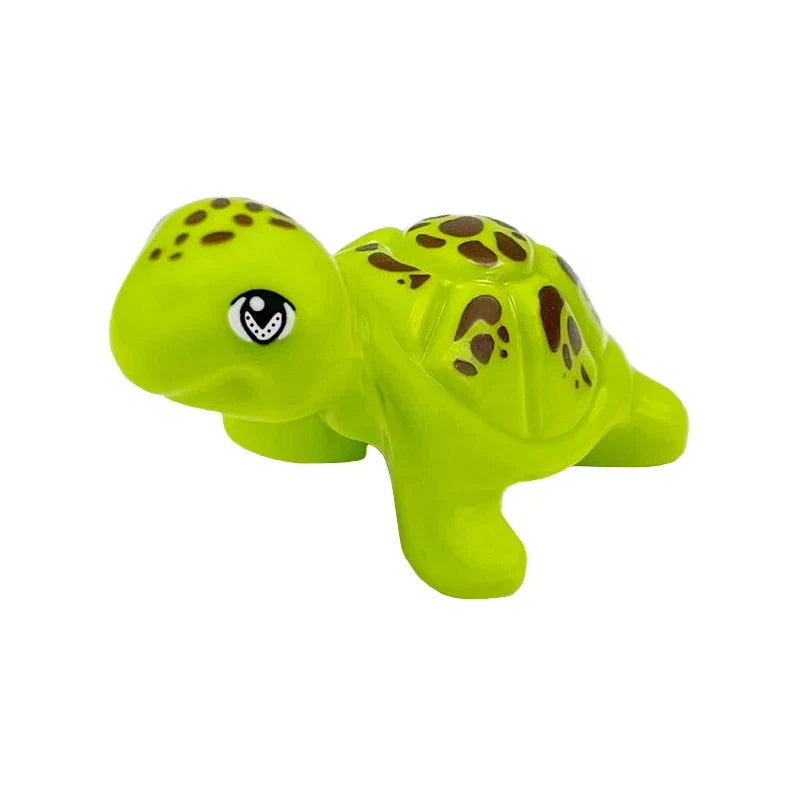Marine Animal Building Blocks Set | Crocodile Whale Shark Octopus Snake Dinosaur Toys