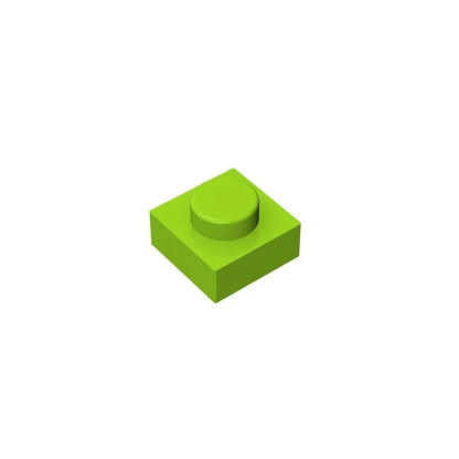 Gobricks GDS-501 Plate 1 x 1 | Compatible Building Blocks for DIY