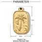 3pcs/Lot Stainless Steel Enamel Plam Flip Flop Shell Diy Charm Women Watermelon Strawberry Necklace Pendant Summer Ocean Jewelry