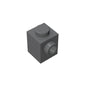 Gobricks GDS-635 BRICK 1X1 W. 1 KNOB | Single Side Bump Building Block Compatible with Lego 87087