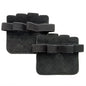 CRUXELL Cowhide Weightlifting Gloves | Four-Finger Palm Protection for Gym