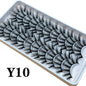 Strip Lashes 10-pairs Fluffy Mink Lashes 3D False Volume Eyelashes