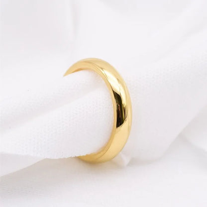 4mm Stainless Steel Plain Comfort Fit Wedding Band Ring for Women Men Size 4-12