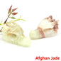 Dragon Head Statue Natural Gemstone - Afghan Jade