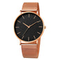 RUNERR Ultra Thin Quartz Watch | Minimalist Business Casual Mesh Strap