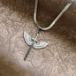 Christian Cross Necklace for Men Women | Stainless Steel Religious Pendant Jewelry