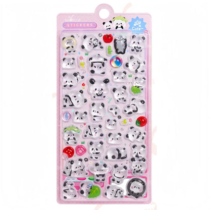 Japanese Anime Food Stamping Seal Fun | 3D Crystal Diamond Sticker Set for Kids