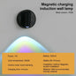 RGB Night Light with Magnetic Base | USB Rechargeable Dimmable LED Wall Lamp