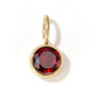 12 Color Birthstone Pendant Month Zirconia for Necklace Color Stone DIY Charms Accessories Birthday Gift Jewelry