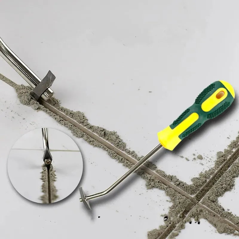 Ceramic Tile Grout Remover | Tungsten Steel Drill Bit for Floor and Wall Cleaning