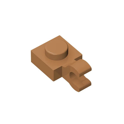 PLATE 1X1 W/HOLDER VERTICAL Building Block | Compatible with Lego 6019 61252