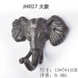 Animal Shape Ironwork Metal Hooks Clothes Hat Key Retro Style Originality Wall Hooks Villa Courtyard Wall Mounted Decorate home