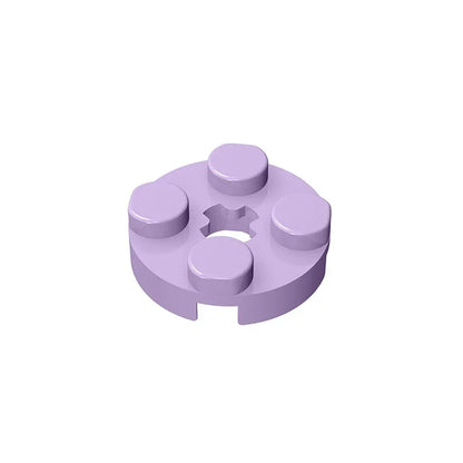Gobricks GDS-609 PLATE 2X2 ROUND | Compatible Building Blocks for DIY Educational Models