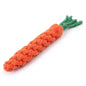 Carrot Dog Bite Rope Toy | Safe and Durable Chew Toy for Puppy Teeth Cleaning