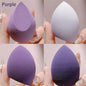 4/8pcs Makeup Sponge Blender Set | Soft Latex Foundation Blending Sponges