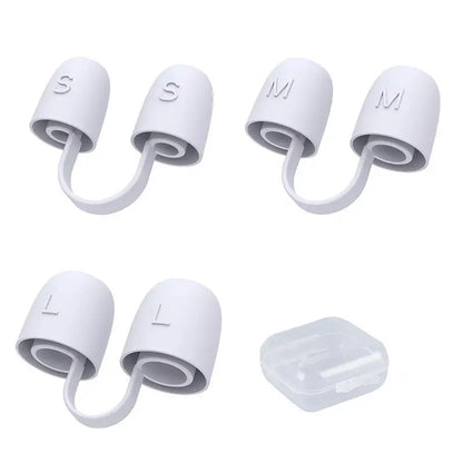Nasal Dilator Strips for Snoring | Silicone Nose Clip Set