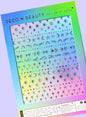 "Sparkle" Deco Beauty Nail Art Stickers