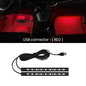 Led Car Ambient Light with USB | Universal Interior Foot Lamp Decoration