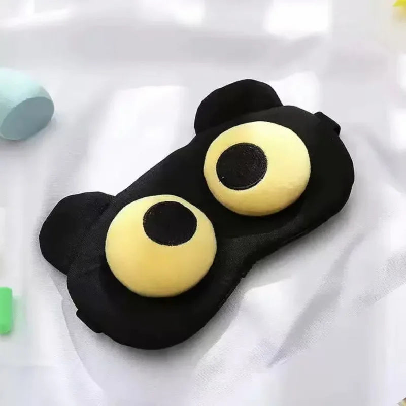 Cute Sleep Eye Mask for Kids and Students | Light Blocking Eye Cover